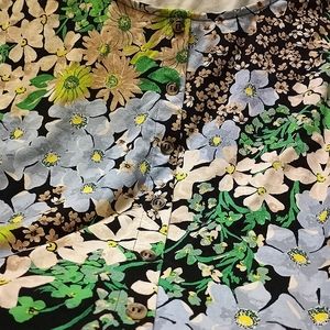 H&M Floral Oversized Flowy Blouse